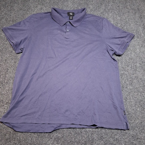 Calvin Klein Other - Calvin Klein Mens Classic fit Short Sleeve Polo Shirt‎ XLarge Light Purple Solid